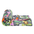 FRESH FROM LOOM All Season Collection Kids Single Bed Blanket | Cartoon Printed Dohar | Glace Cotton Soft Kids Boy & Girls Comforter | All Season Children Blanket (60x90 in | Animal Black) | TC - 144 Kafalo