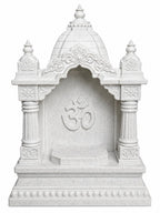 3D Printed Marble Finish Mini Temple for Car, Home and Office
