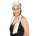 The Headscarves Premium Cotton Printed Headscarf for Women – Soft Chemo Headwear, Stylish Hijab Cap, Breathable Headwrap for Hair Loss, Modest Fashion Scarf & Cancer Turban