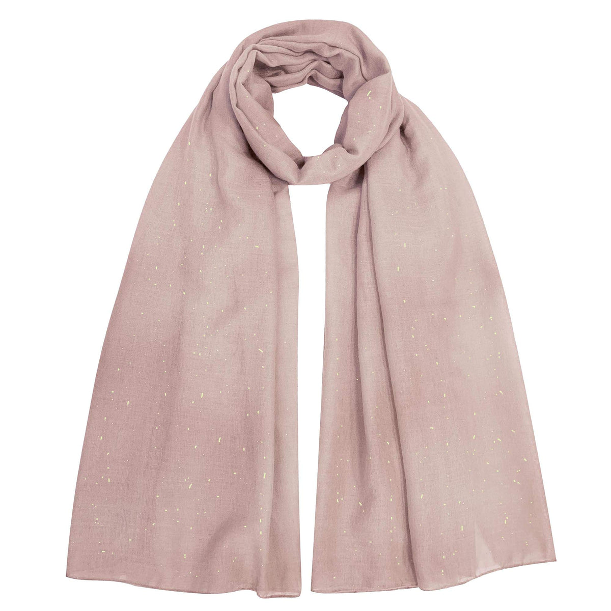 Lina & Lily Solid Shimmer Sparkle Glitters Sheer Maxi Shawl Head Scarf Hijab (#9 PEACHY PINK)