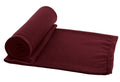 AAZEEM Polyester Single Bed Super Lite Blanket, Maroon Kafalo