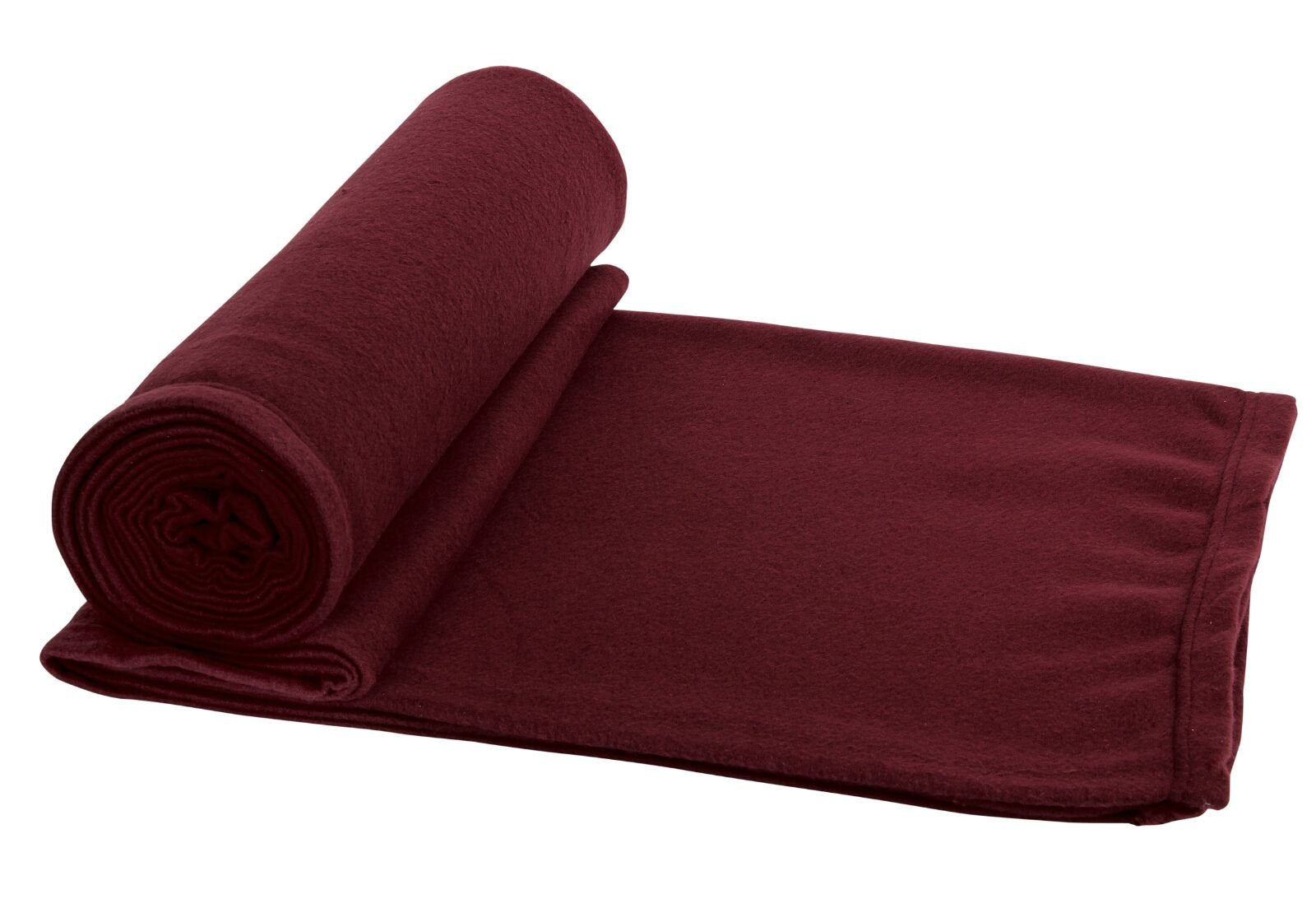 AAZEEM Polyester Single Bed Super Lite Blanket, Maroon Kafalo
