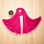 STOLE STUDIO Elegant Luxurious Sequence Viscose Stole Scarf (Rani)