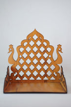 EXPRO Wooden Wall Mounted Pooja Mandir for Home & Office, Wooden Temple for Home Decor Hanging Pooja Stand for Idols | Height: 5 | DIY (Do-It-Yourself) (Height 5 | Temple Design)