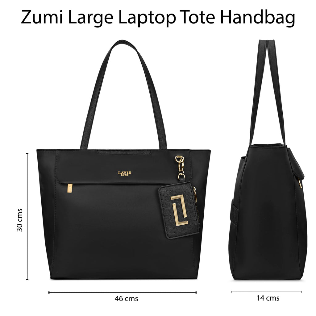 Lavie Luxe Women's Zumi Large Tote Bag | Tote Bag for Work | Ladies purse | Stylish Shoulder Bag | Gift for Women