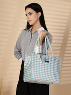 ENSAC Ethnic Tote Bag With Zipper for Women & Girls | Large Canvas Shoulder Bag, Stylish Designer Handbag, Ethnic Design, Spacious, Lightweight, Perfect for Office, College & Shopping Use