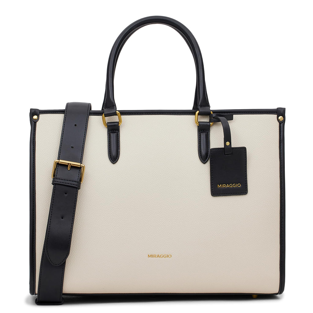 Miraggio Denice 2.0 14 Office Tote Bag For Women | Rakhi Gift For Sister