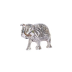 Prince Home Decor & Gifts Metal Showpiece Figurine (14 x 8 x 5 cm, Silver)