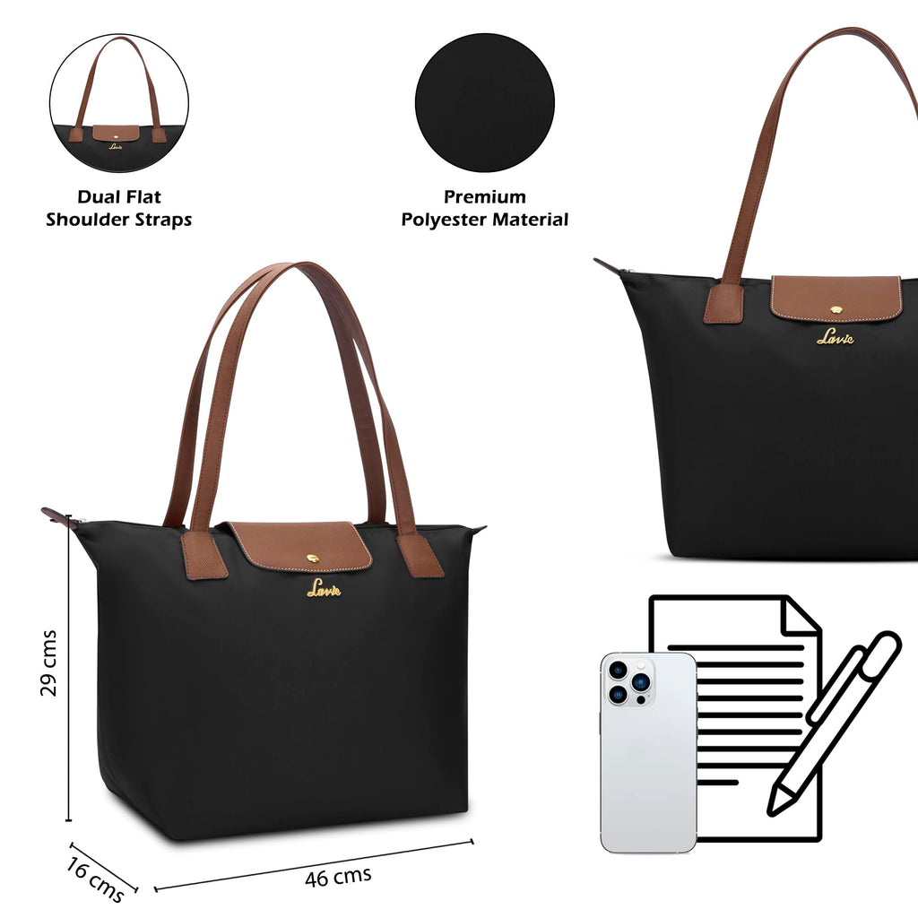 Lavie Women's Vincy Tote Bag | Tote Bag for Work | Ladies Purse | Stylish Shoulder Bag | Gift for Women