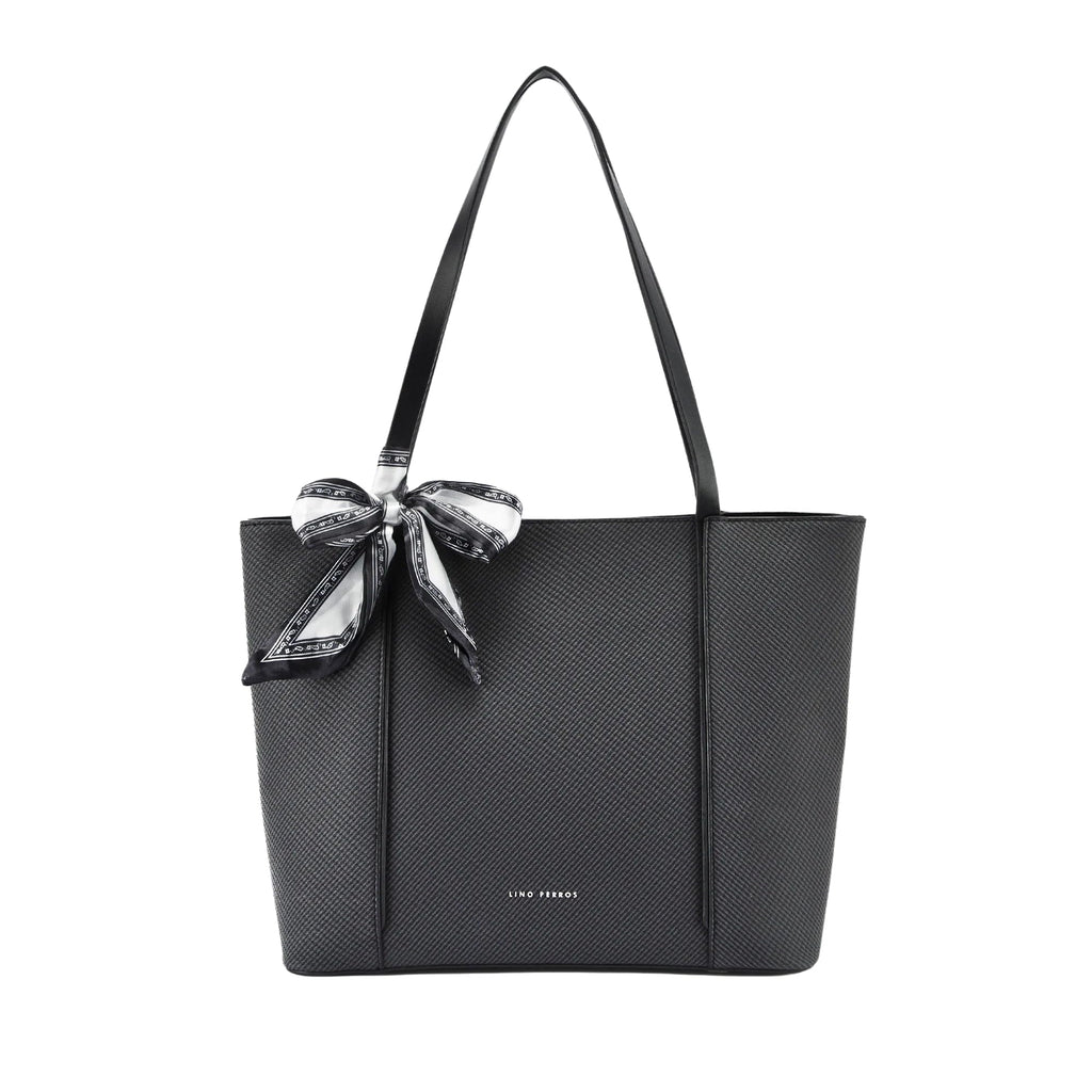 Lino Perros Avril Grace Grey Tote Bag