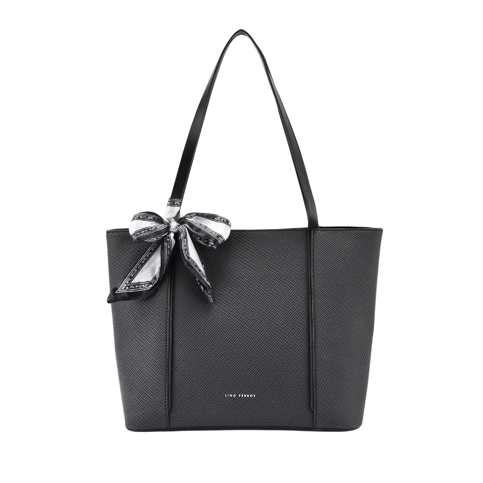 Lino Perros Avril Grace Grey Tote Bag