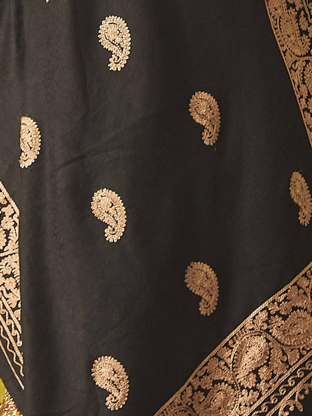 Pashmoda Women Naqsh Kashmiri Aari Embroidery Stole, Shawl, & Wrap, Luxury Pashmina Evening Wrap (Size: 71X203 CM)