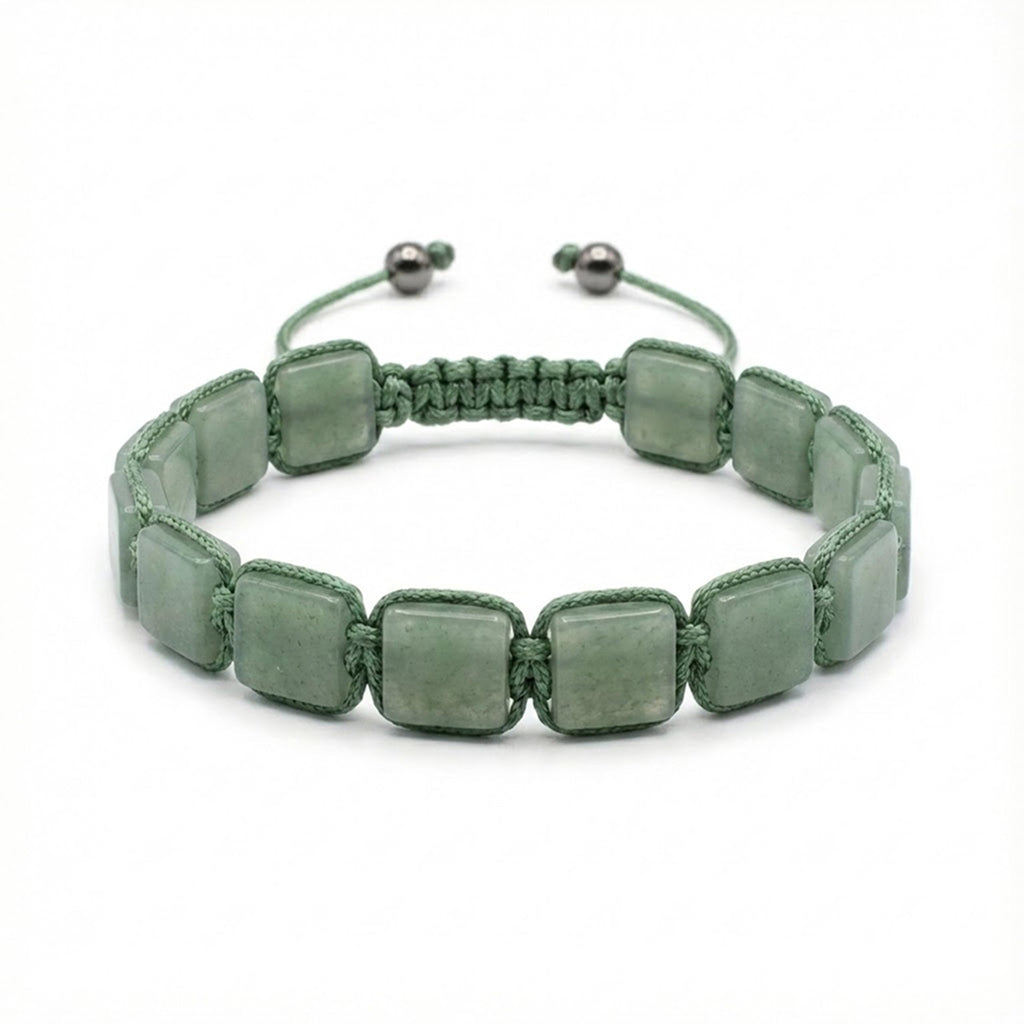 LIFE CHANGING ASTRO Green Aventurine Bracelet by Acharya Lavbhushan Ji | Natural Stone Beaded Bracelet for Luck, Growth & Positive Energy | Unisex Stretch Bracelet