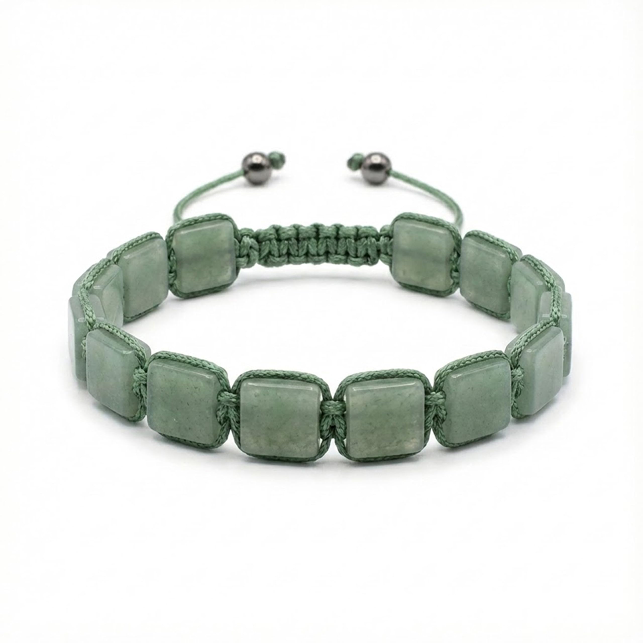 LIFE CHANGING ASTRO Green Aventurine Bracelet by Acharya Lavbhushan Ji | Natural Stone Beaded Bracelet for Luck, Growth & Positive Energy | Unisex Stretch Bracelet