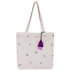 MASQ Premium ToteBag for Women with Zipper | Embroidered Foldable Shoulder Bag with Multiple Pockets | Spacious Handbag for College & Office | Eco-Friendly & Reusable