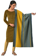 Aurelia Blue Yarn Dyed Shawl for Women (Size: Free Size)-24NOA80053-703500