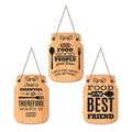 Artvibes Kitchen Quotes Wall Hanger for Home Decor | Gifts | Wall Art for Living Room | Wooden Hanging Items | Kitchen Wood Design | Decorative Artworks (WH_8901N)