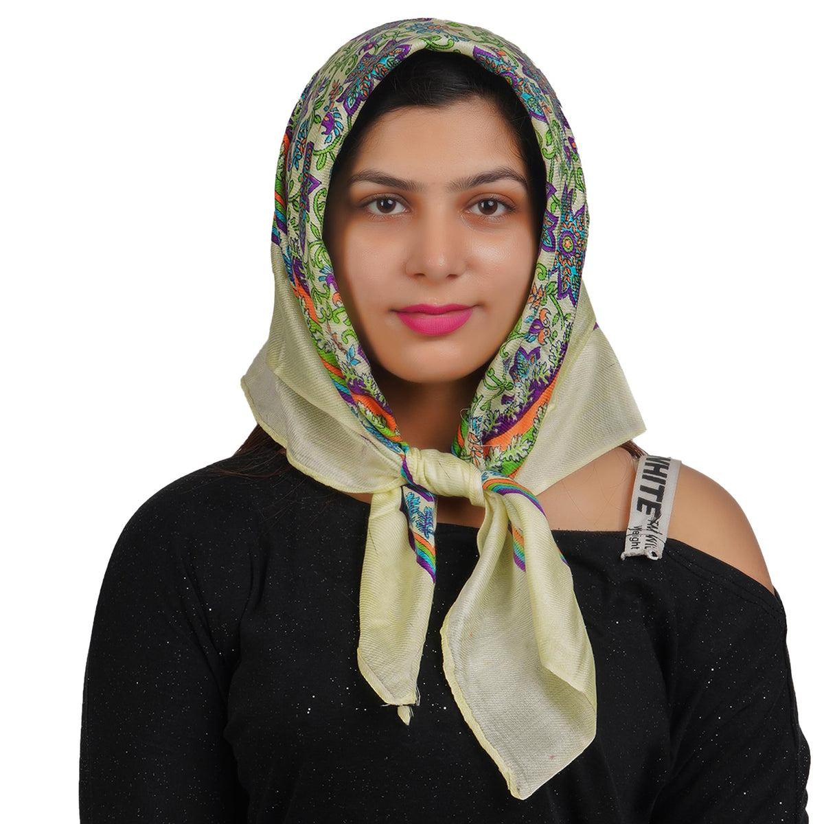 KETKAR Wool Women's Cold Weather Scarves & Wraps_Pack Of 1,White