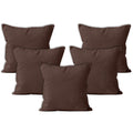 Encasa XO Cushion Covers, No Inserts, Cotton Throw Pillow Cases