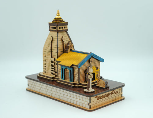 3D Model of Kedarnath Temple Medium Size