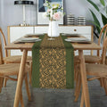 Furnishya Dining Table Runner 4 Seater - Modern Decorative & Washable Runner for Centre Table & Dining | 13 X 60 Kafalo