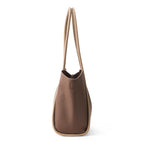 Lino Perros Avril Elegant Everyday Brown Tote bag