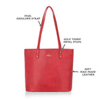 Lavie Women's Pavo Large Tote Bag Red Ladies Purse Handbag