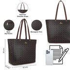 Lavie Women's Malgana Tote Handbag | Tote Bag For Work | Ladies Purse | Stylish Shoulder Bag | Gift for Women
