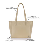 Lavie Women's Betula Tote Handbag | Ladies Purse Handbag | Bag for Women | Rakhi Gift for Sister