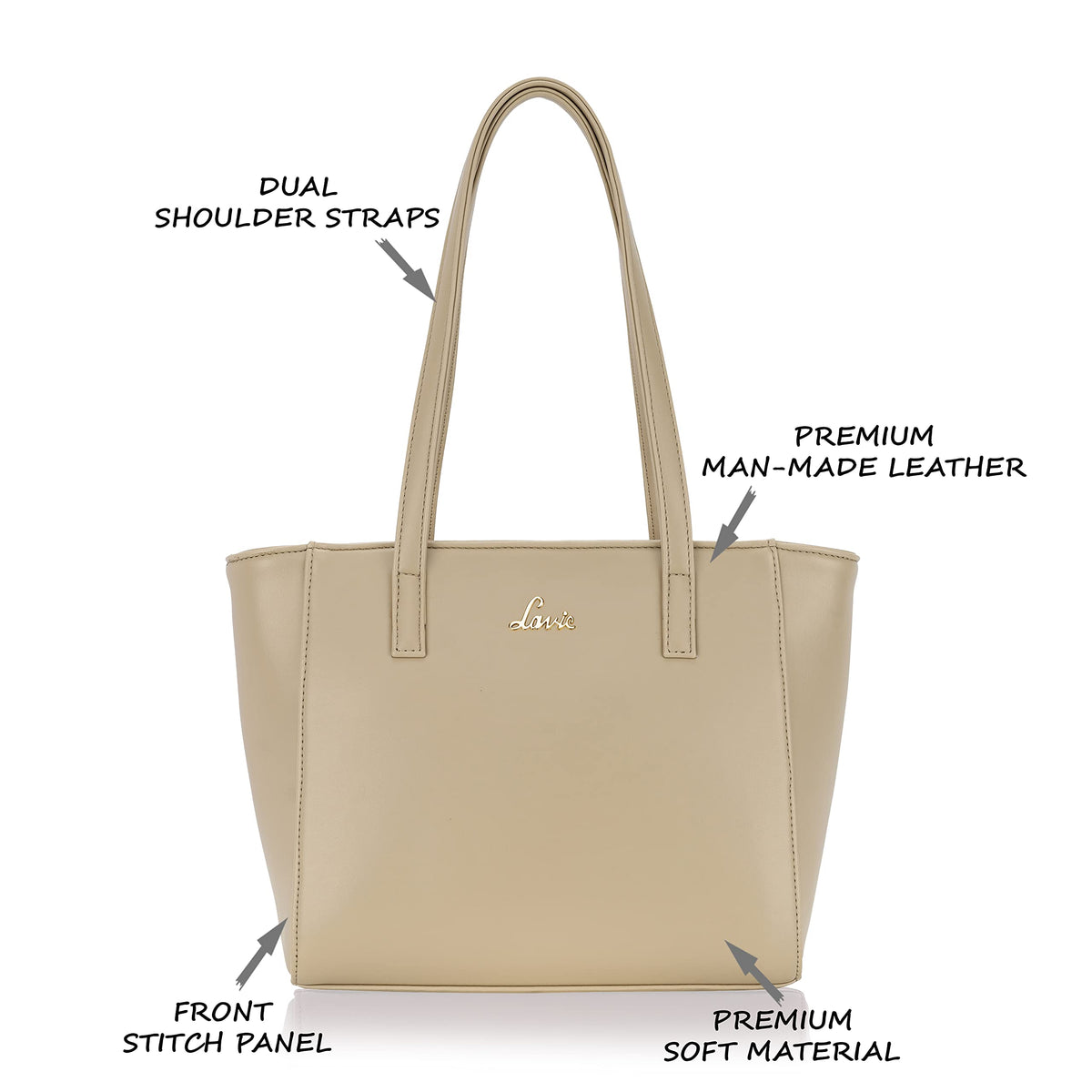 Lavie Women's Betula Tote Handbag | Ladies Purse Handbag | Bag for Women | Rakhi Gift for Sister