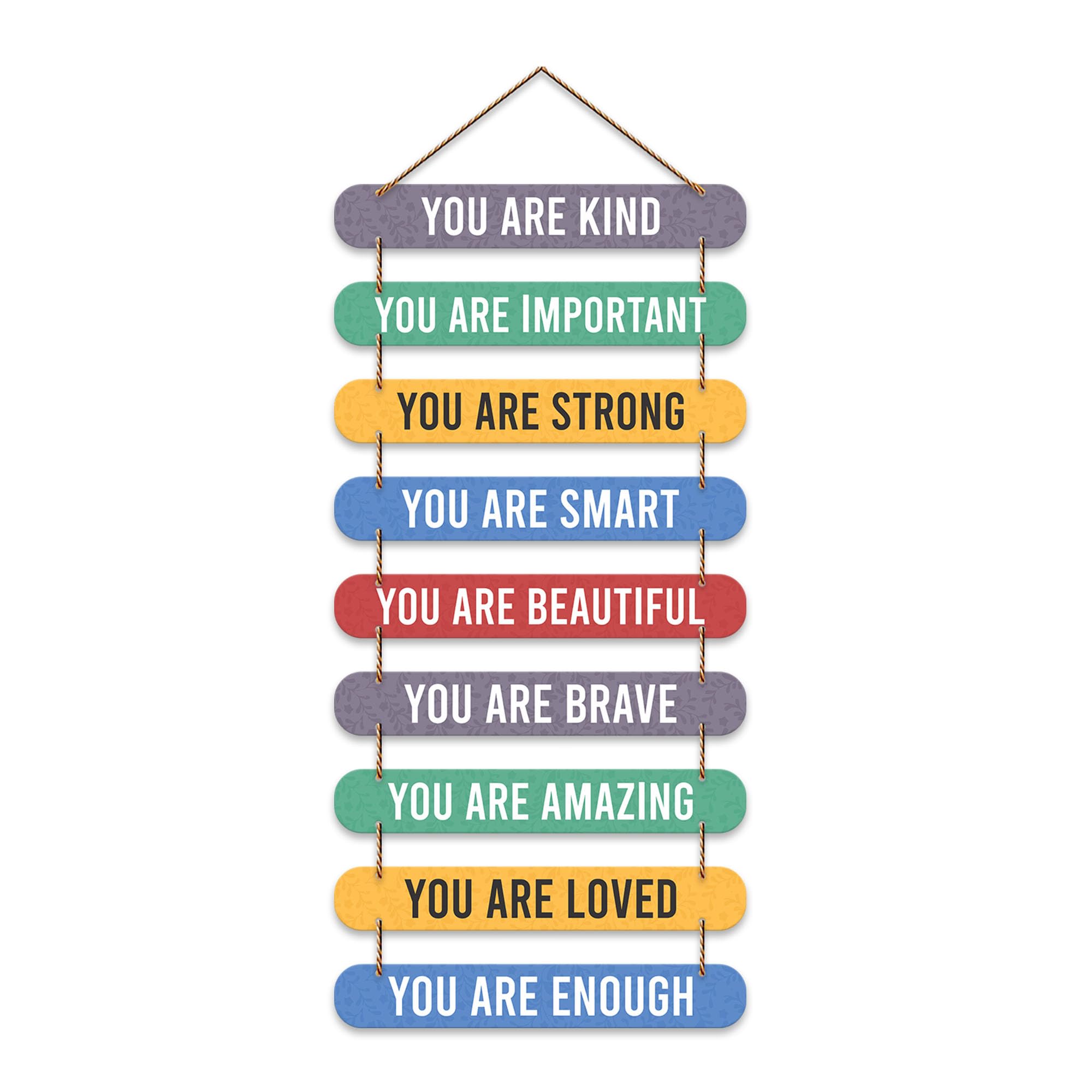 Artvibes Positive Quote Wall Hanging Wooden Art For Living Room | Office | Quotes Decor Item | Wall Illustrations | Office Decor | Wall Art Print | Inspirational quotes | Gift Items (WH_9312N)