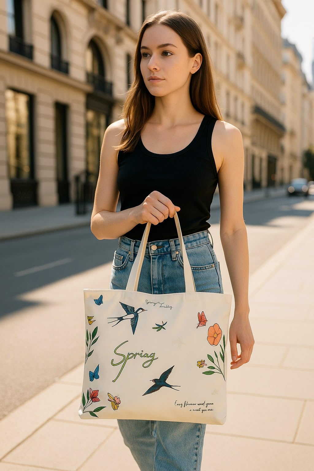 KeepCart Stylish Professional Premium Tote Bag for College, Office, Travel, Shopping, Daily Use Zipper Handbag For Women