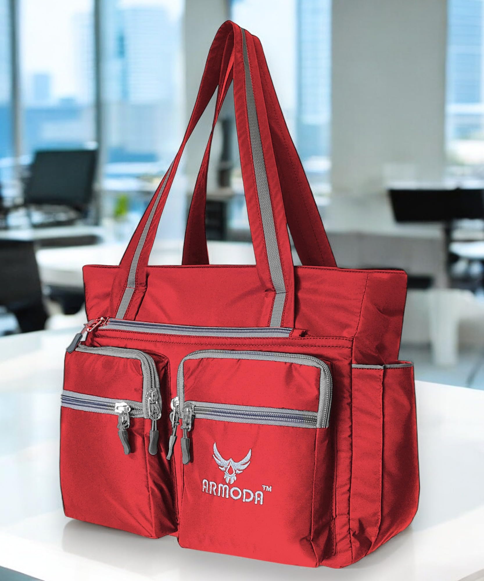 ARMODA Multipurpose Women Shoulder And Shoulder Tote Bag (Red)