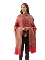 Pashmoda Women Shahnaz Antique Jamawar Shawl (Size: 101 X 203 CM)
