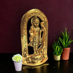 KridayKraft Metal Ram Lalla Idol Murti in Ayodhya Mandir for Home and Office Temple Religious Idol for Home Office Ram Ji Balroop Decorative Shopiece Figurines