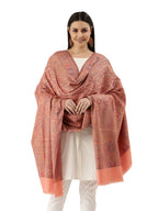 Pashmoda Women Dil-kash Kashmiri Royal Paisley Design Jamawar Shawl (Size: 101 X 203 Cms)