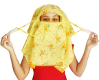 Switchon Export quality Cotton Innovative scarf hijab with closer Hook and Loop Tape- Multi (Multicolor11)