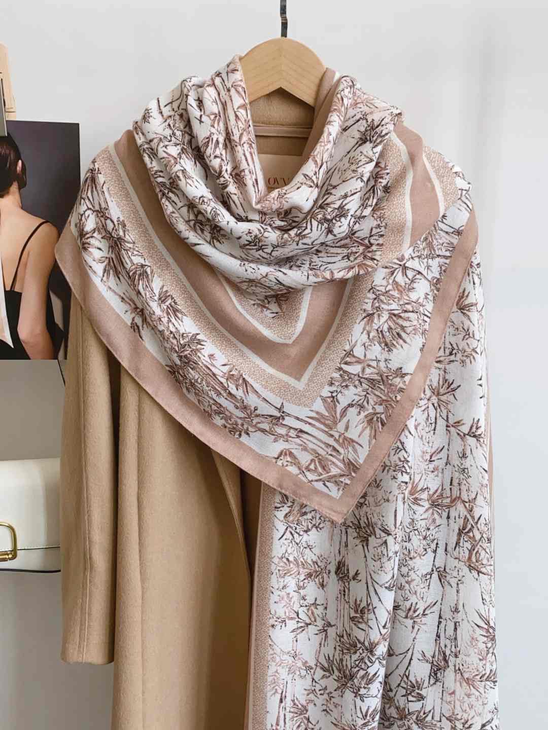 CrossKulture Viscose Scarf for Women | Lightweight & Long | Stole for Women - Stylish Design | Head Scarf for Women & Girls | All Season Accessory