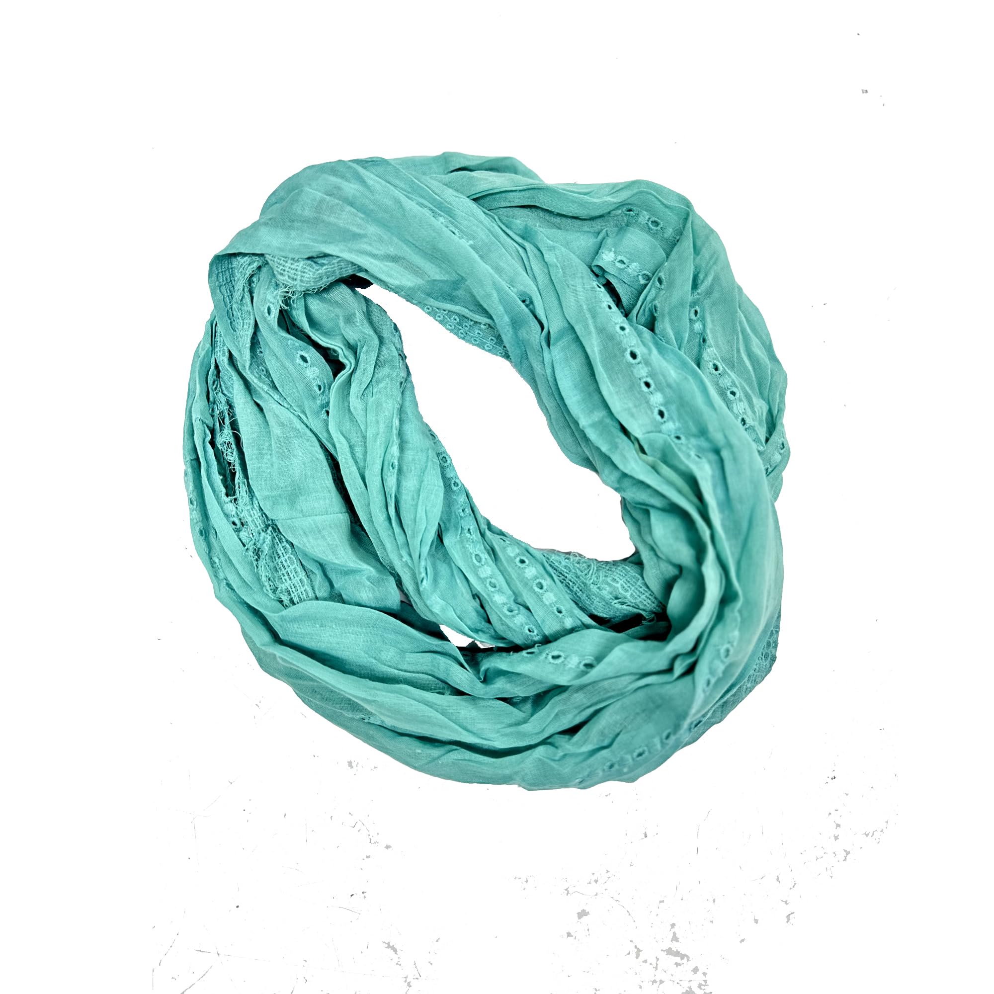 SOIE Women's Stylish Embroidered cotton Scarf/Scarves/Stole For Summers
