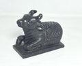 TEJASWI Craft Black Marble Shiva Nandi for Daily Daily Pooja Purpose|Home Temple|car deshboard.