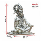 KridayKraft Hanuman ji Metal Statue,Bajrangbali Murti for Pooja & Decor Your Home,Office,Religious Idol Statue Gift Purpose,Table Showpiece Figurines,(Pack of 1 Hanuman Ji Murti) for Car Dashboard...