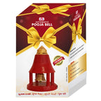 R&R Spirituals Metal Home Temple/Pooja Mandir/Mandir for Home Added Combo (Red)