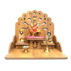 7CR Wood Temple (Beige_28 x 28 x 26 cm)