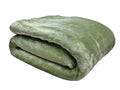 CHANDRAVATI Premium Plush Solid Summer Single Bed Dohar/Ac Blanket | 200 GSM Reversible Lightweight Cozy Soft for Single Bed, Sofa, Couch, Travel & Camping || (Pista, Double) Kafalo