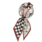 CorssKulture Lightweight Satin Ribbon Scarf for Women's 150 x 15 cm | Silky Soft Scarf Perfect for Gifting (Colour8)