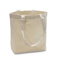 Isomars Cotton Tote Bag Plain - Reusable 100% Natural Cotton Canvas Cloth - 34x28x13cm Multipurpose Bag