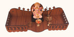 MANDIRAM SSI Fully Handmade Beautiful Small Wooden Home and Office Temple