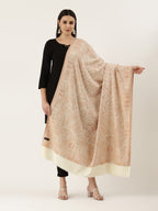 Pashmoda Women Dil-kash Kashmiri Royal Paisley Design Jamawar Shawl (Size: 101 X 203 Cms)