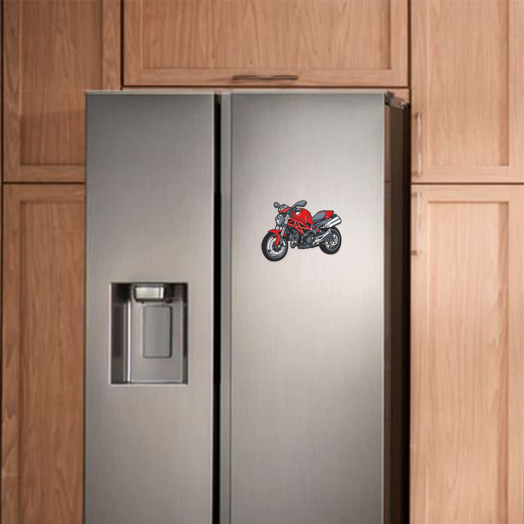 Artvibes Fridge Magnet Bike Decorative Magnet for Refrigerator|Almirah|Washing Machine(RM_7014)