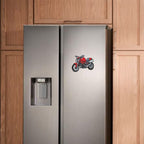 Artvibes Fridge Magnet Bike Decorative Magnet for Refrigerator|Almirah|Washing Machine(RM_7014)